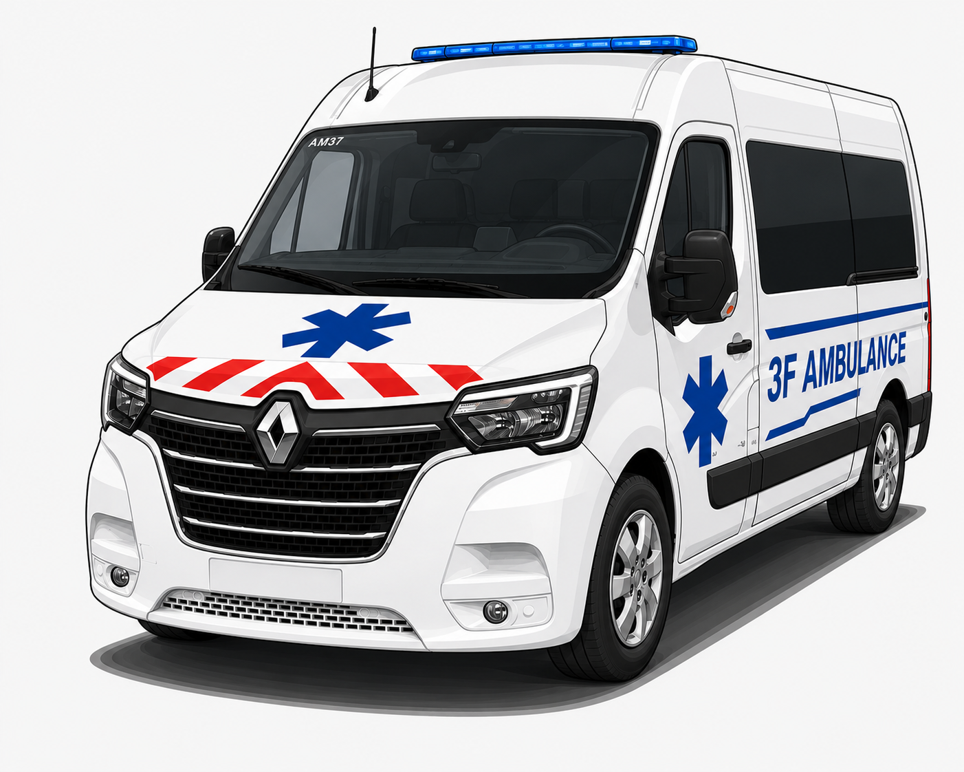Ambulance — Type A/C — Renault Master de 3F Ambulance